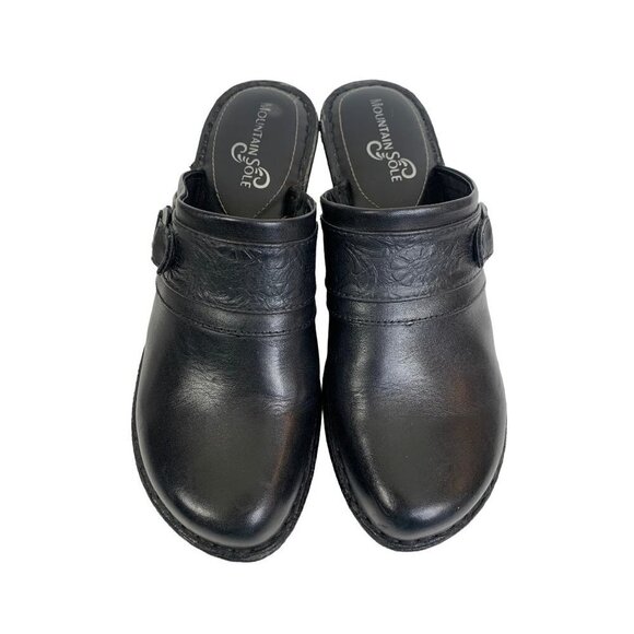 Mountain Sole Shoes - Mountain Sole Women's Black Clogs